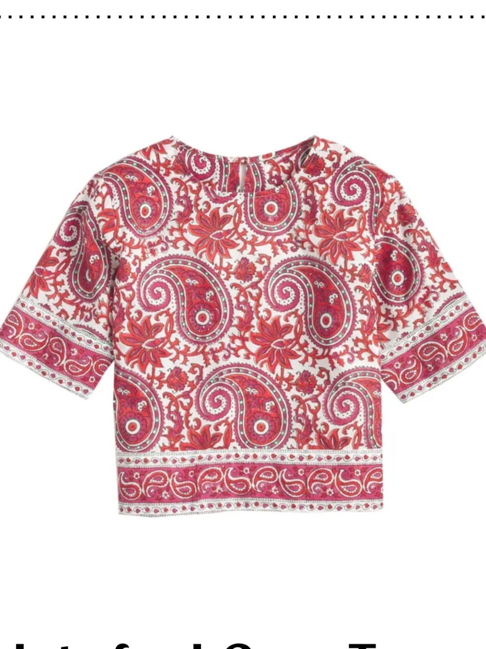 SZ Blockprints J Crew top - Picture 5 of 9